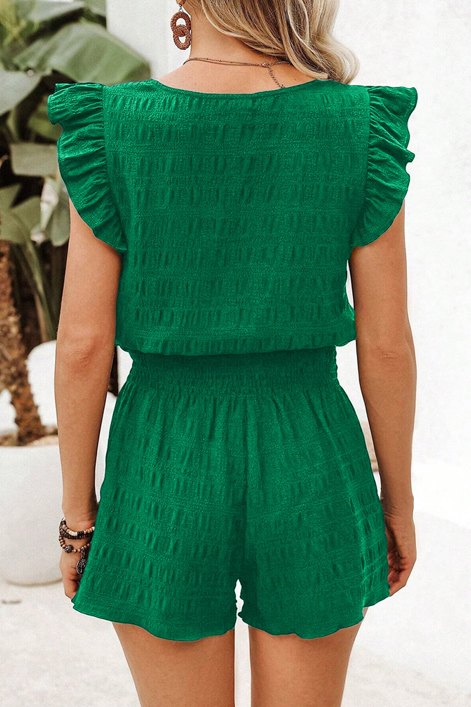 “Bold & Beautiful” Textured Shorts Set