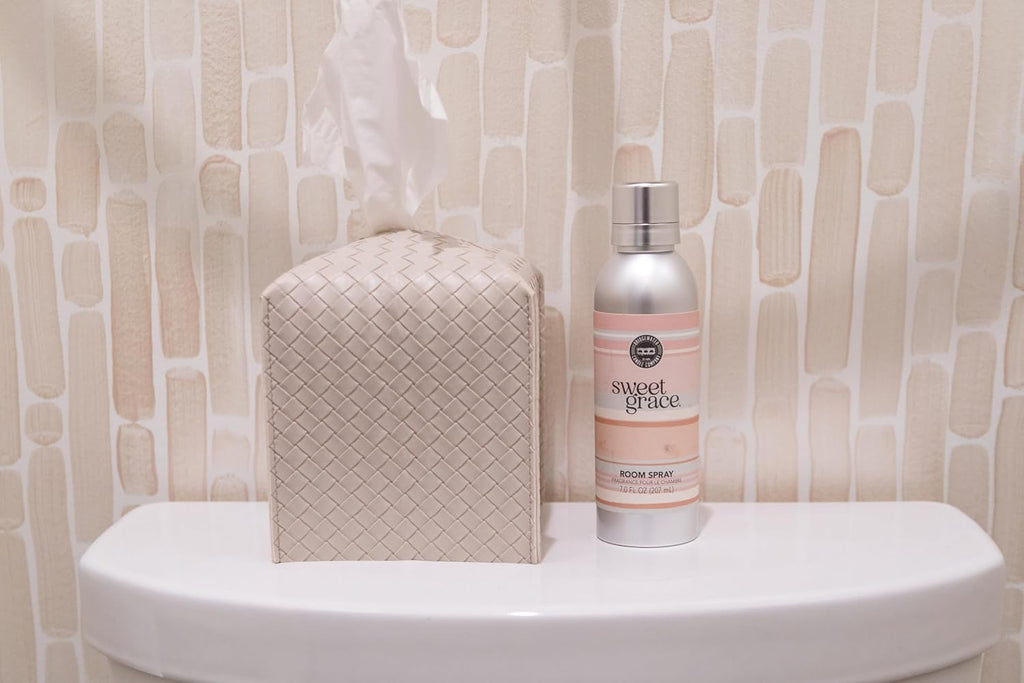 Bridgewater Candle Sweet Grace Collection Scented Non-Aerosol Room Spray | Passion Fruit, Sparkling Tea, Patchouli Air Freshener | 7 oz | Long Lasting Room Freshener | Home Fragrance