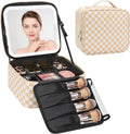 Travel Makeup Bag With LED Mirror