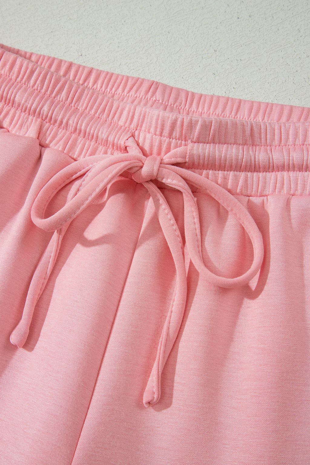 “Pose In Pink” Scalloped Short Set