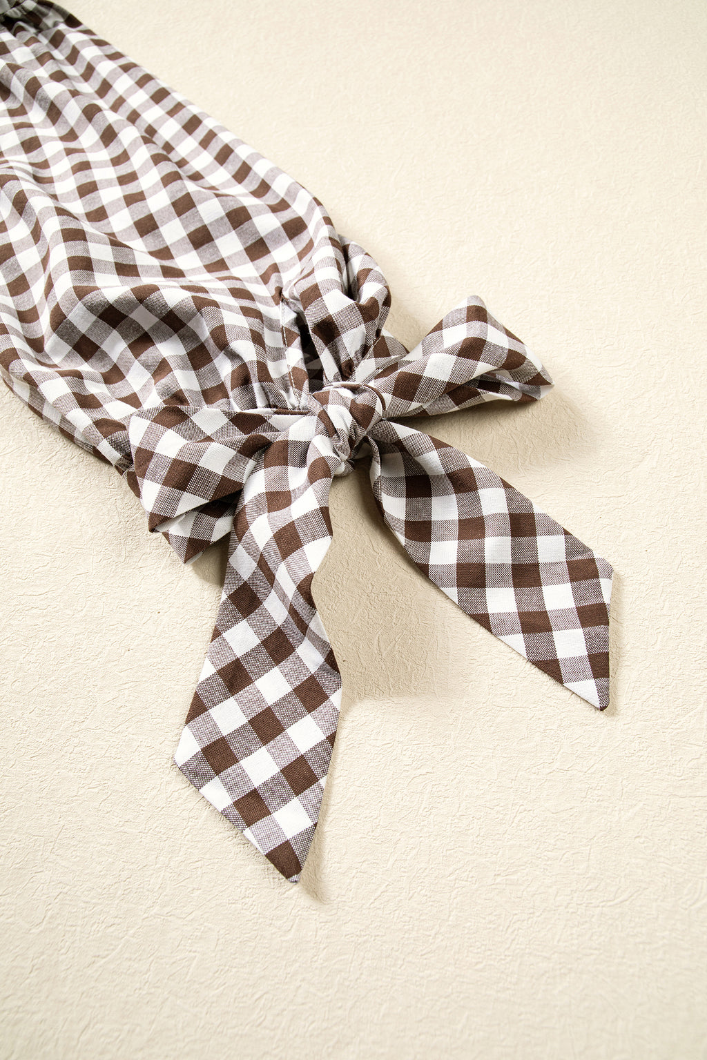 "Charming Brown" Plaid Shirt