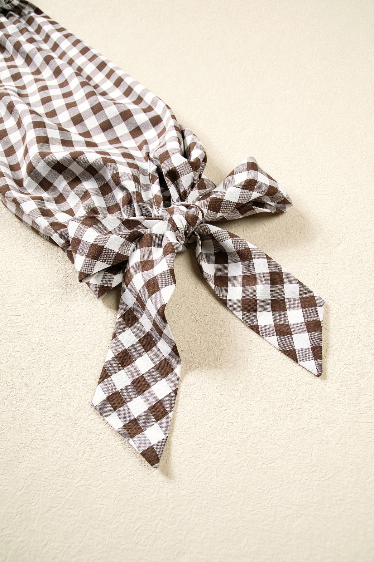 "Charming Brown" Plaid Shirt
