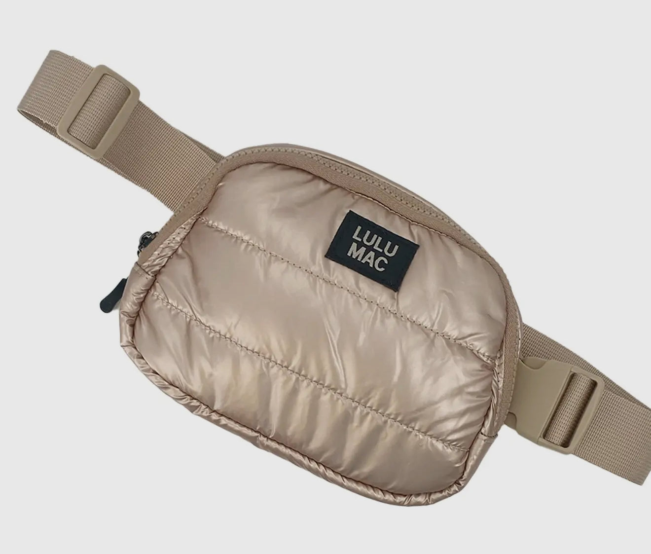 Puffer Metallic Crossbody Bag