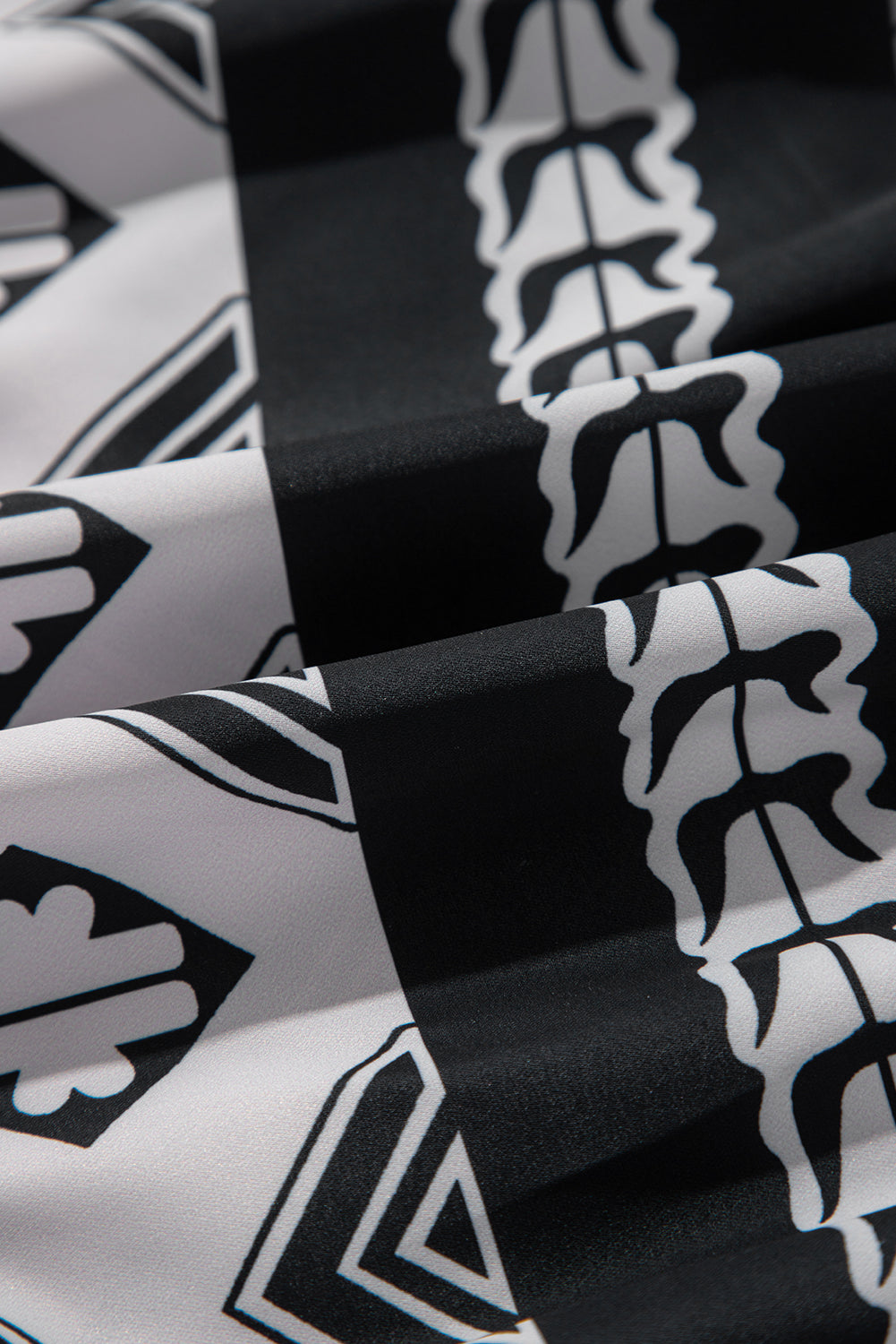 "Groovy In Geometric" Print Dress
