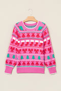 "Pink Christmas Holiday" Sweater