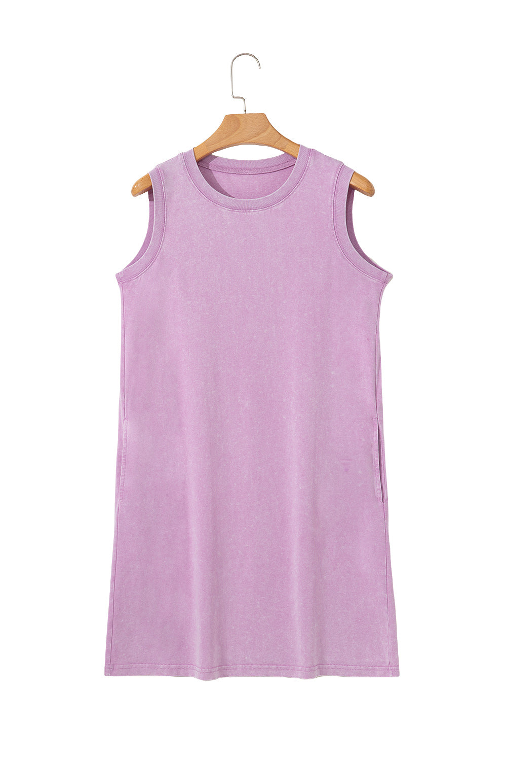 "Cool In Cotton" Mineral Wash Tank Dress
