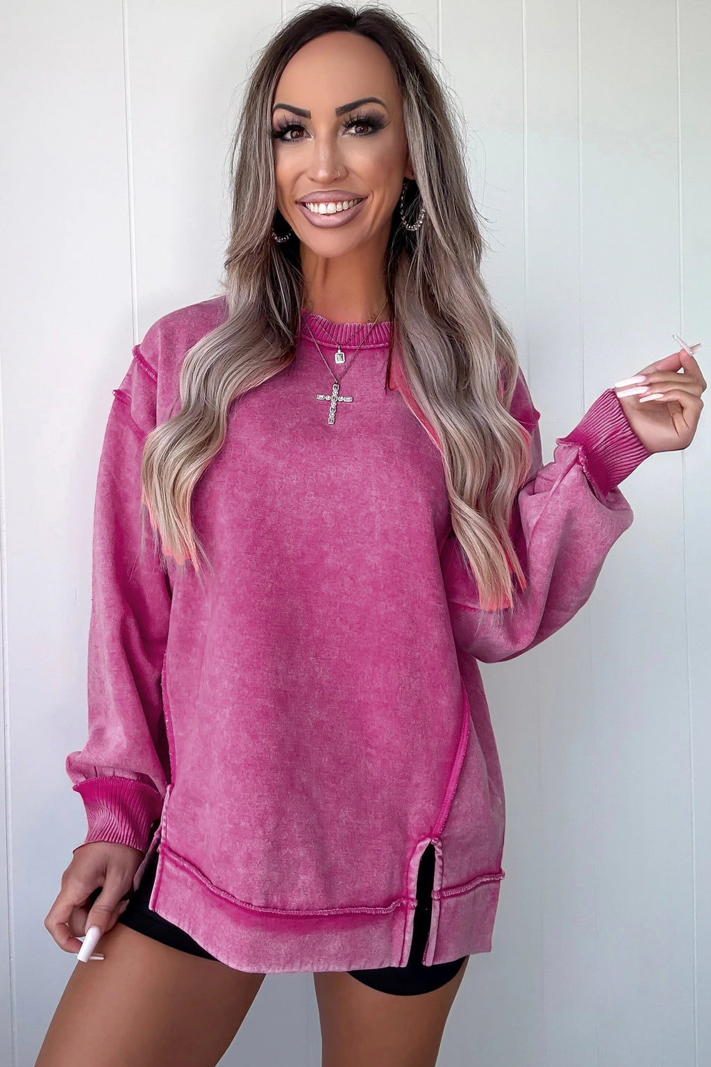 Mineral Wash Pullover