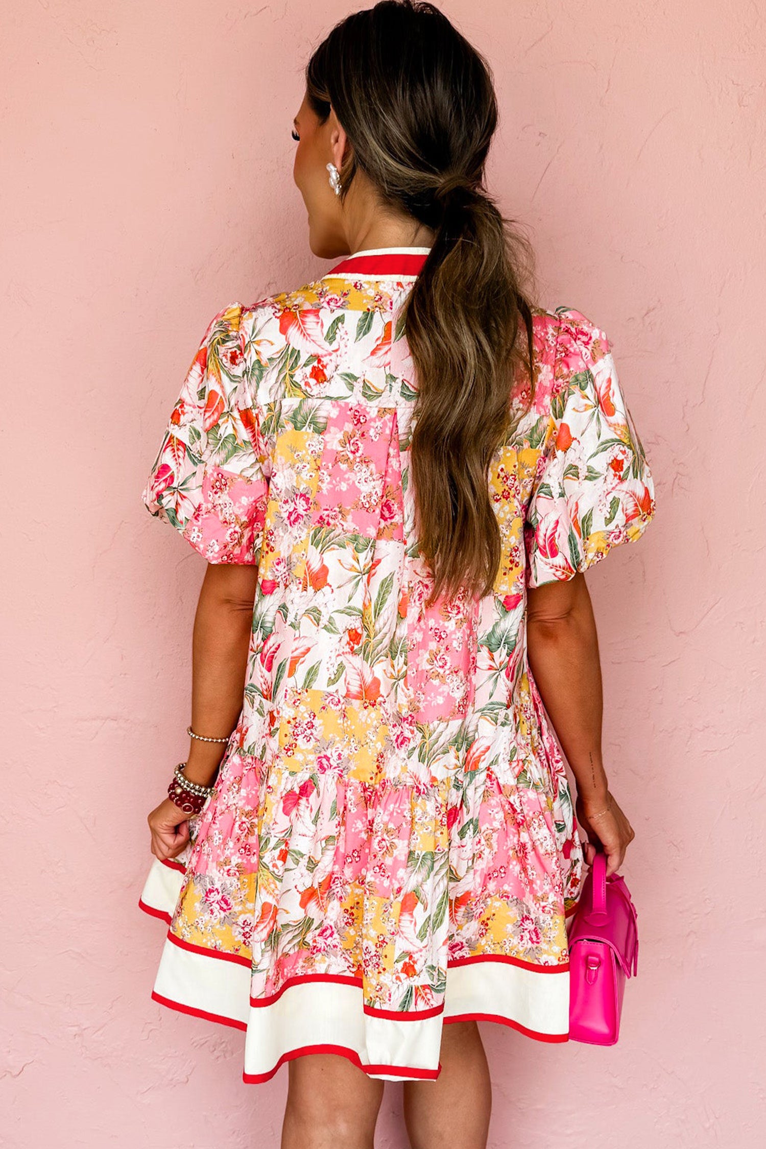 "Adorable In Floral" Dress