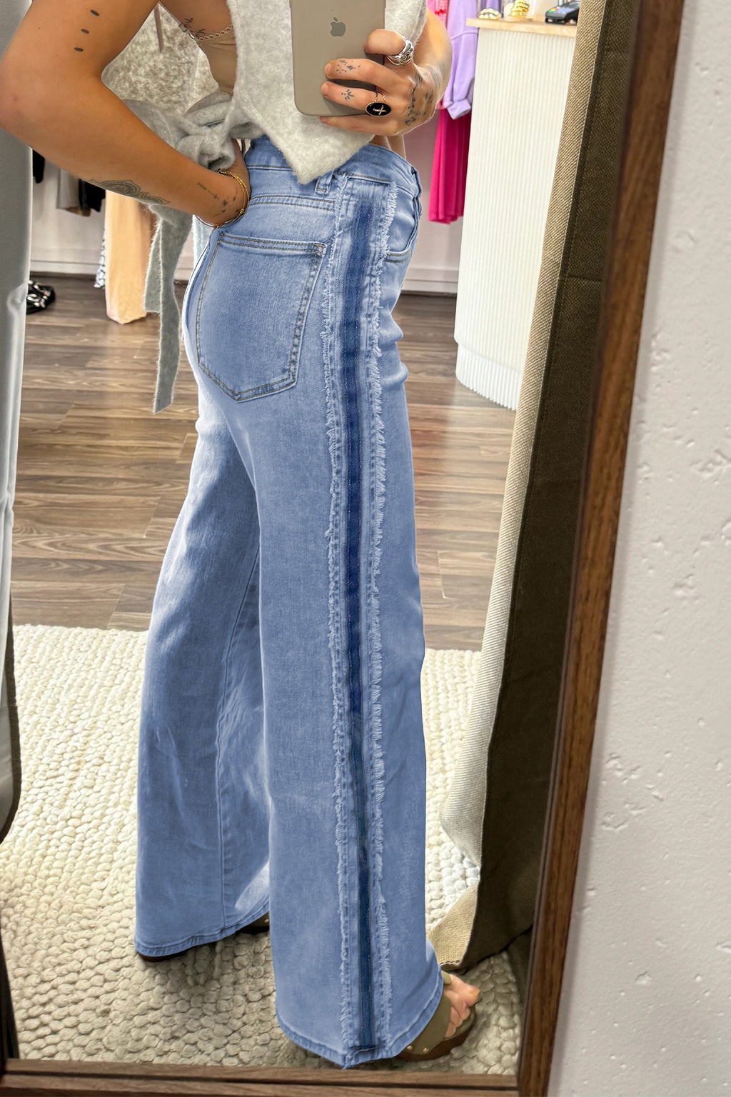 "Play In Patchwork" Relaxed Jeans