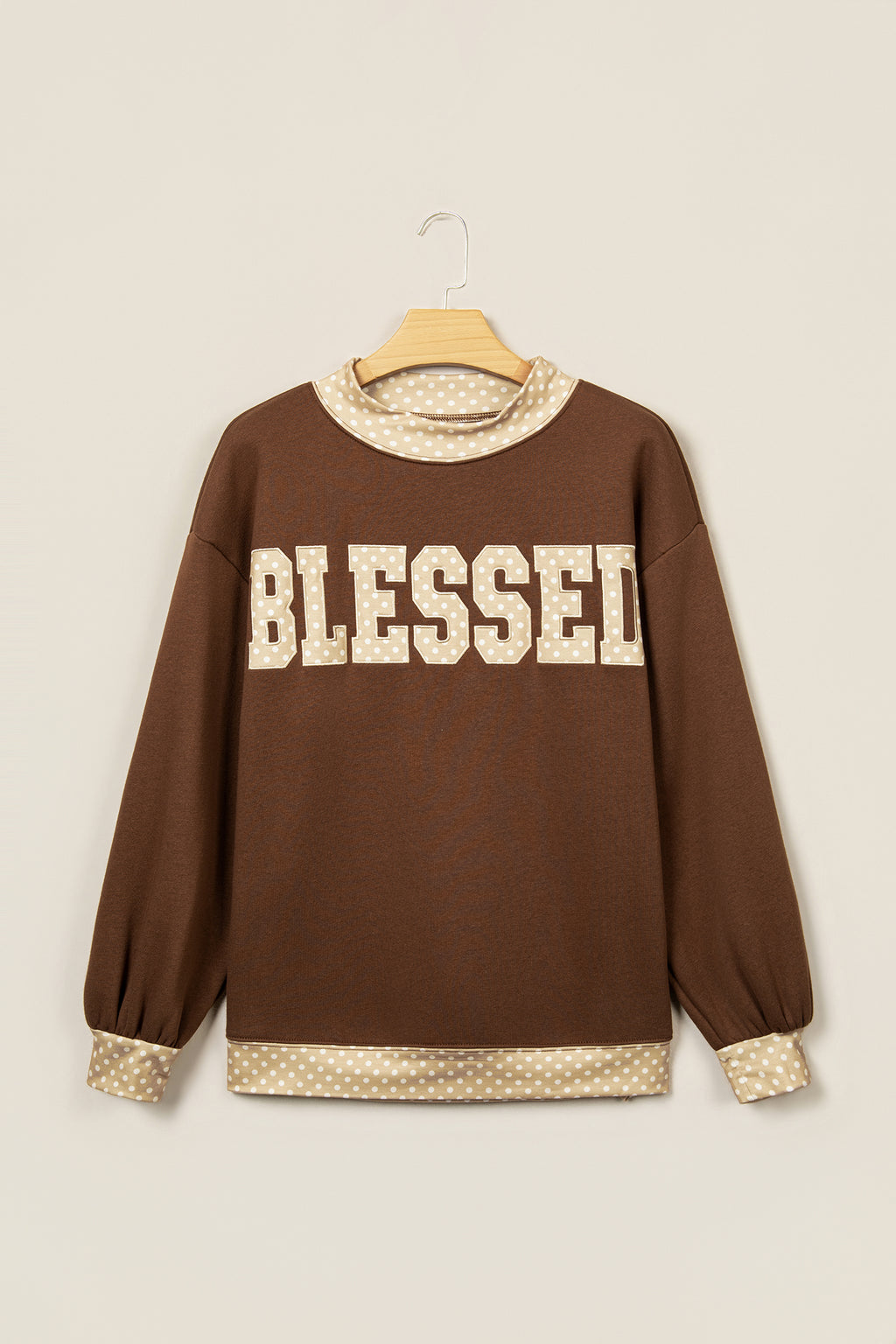 BLESSED or Faith Embordered Pullover
