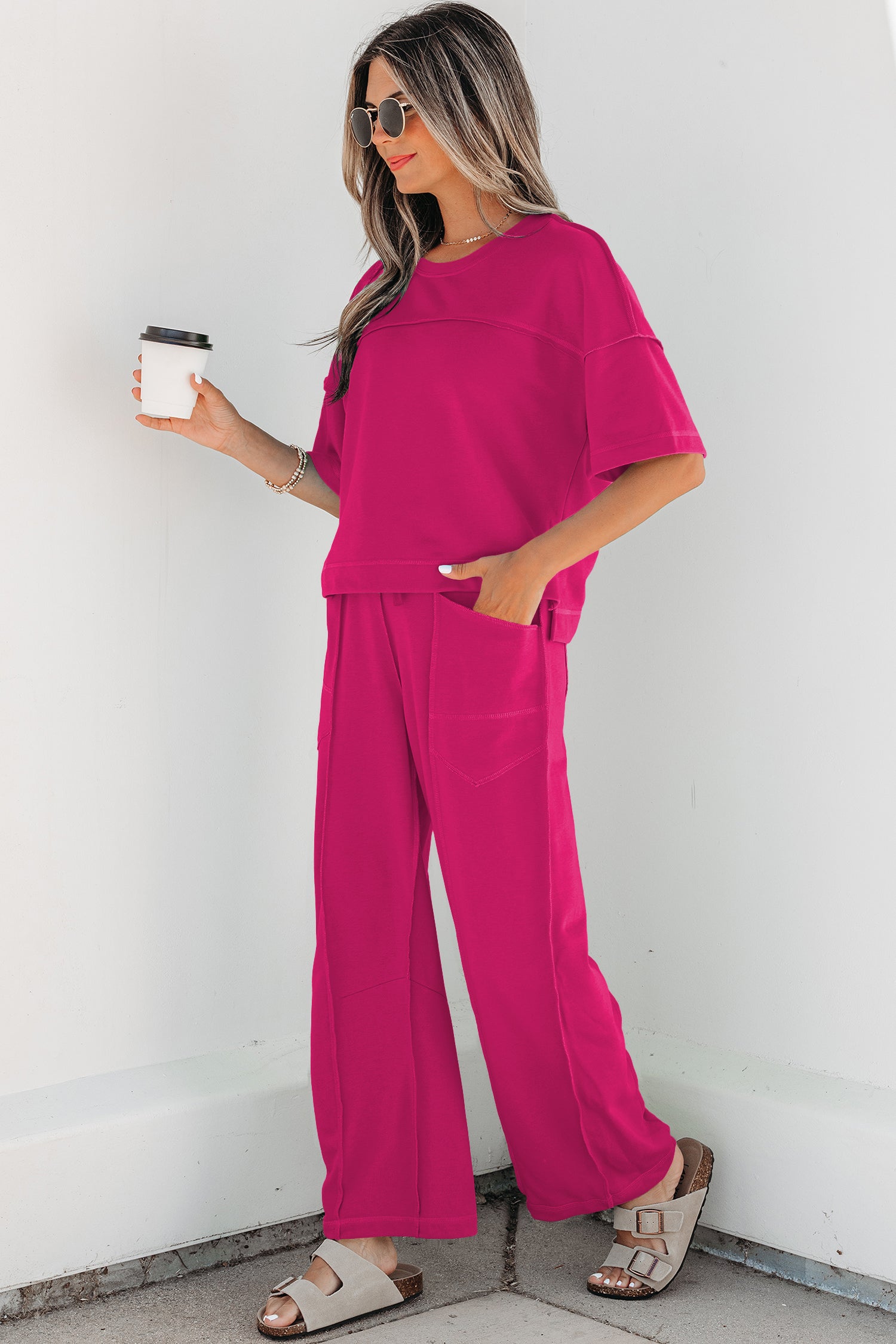 “Be Boxy” Tee & Pants Set