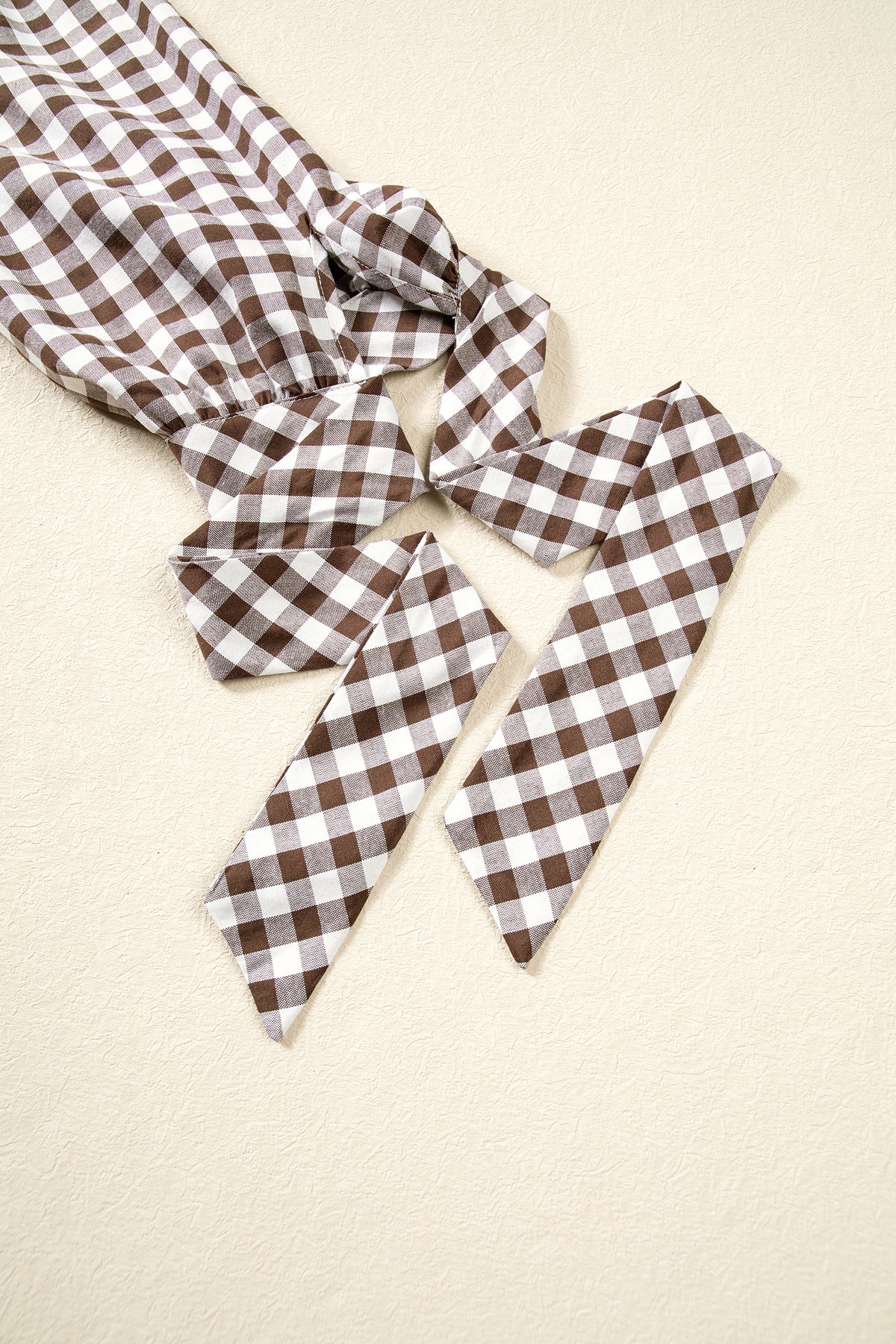 "Charming Brown" Plaid Shirt
