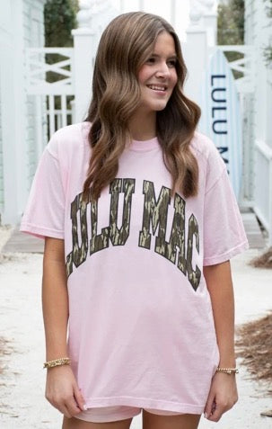 Lulu Mac Camo Logo T-shirt
