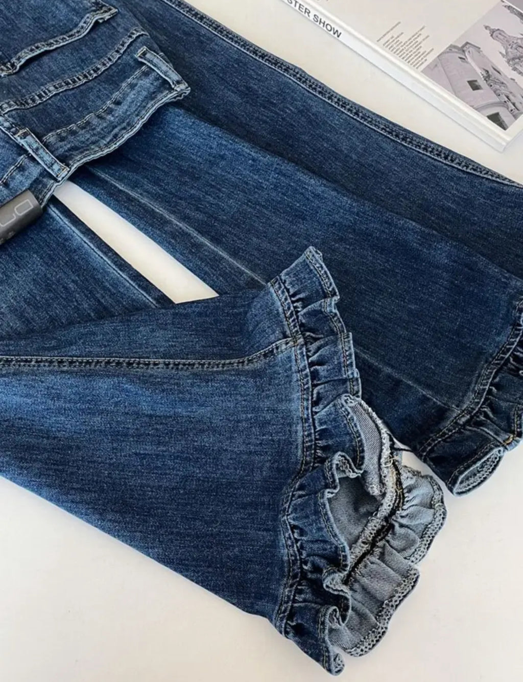 Ruffle Bell Jeans