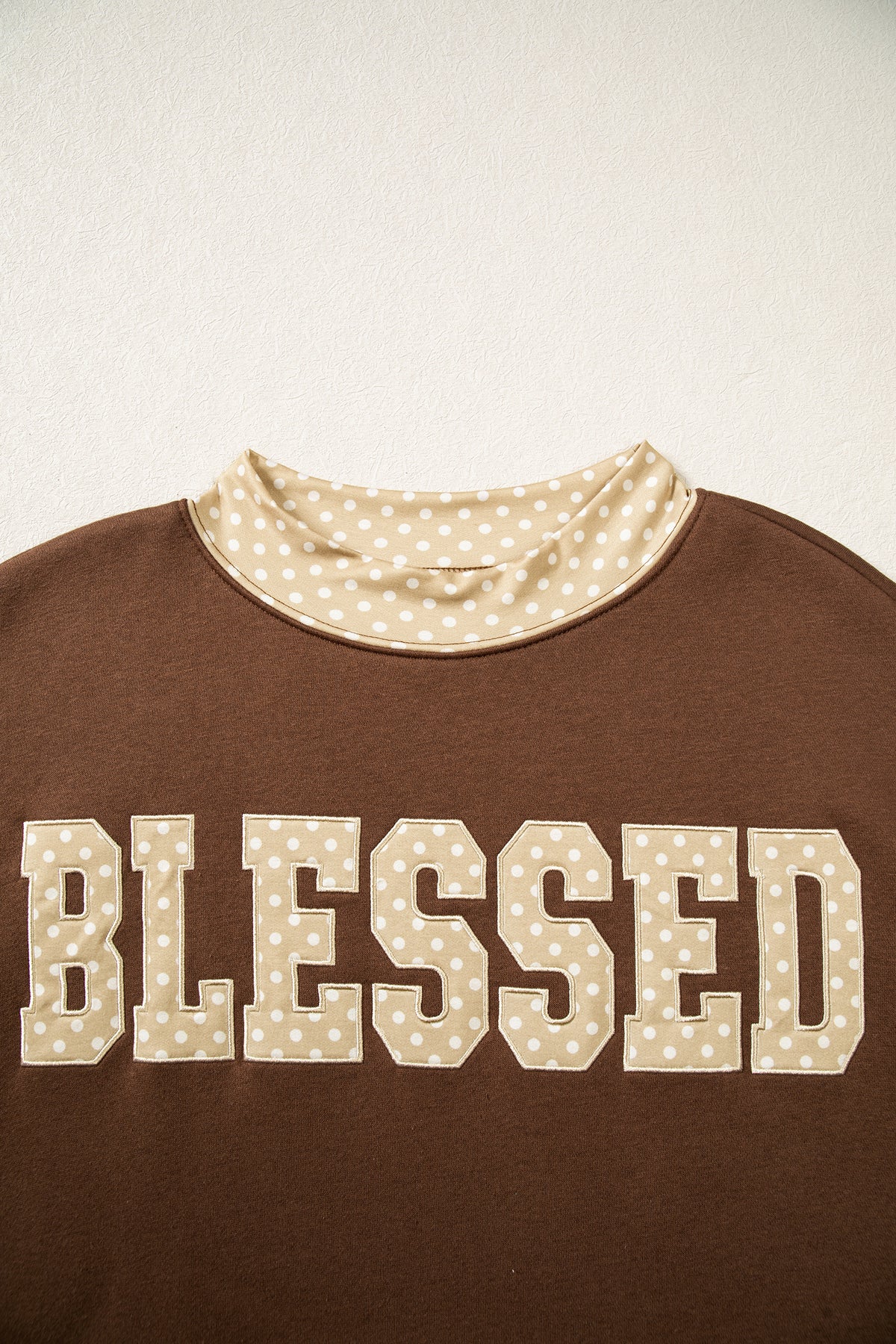 BLESSED or Faith Embordered Pullover