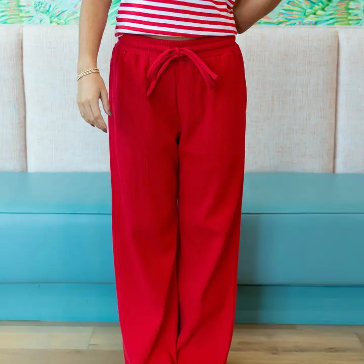 LuLu Mac Waffle Pants