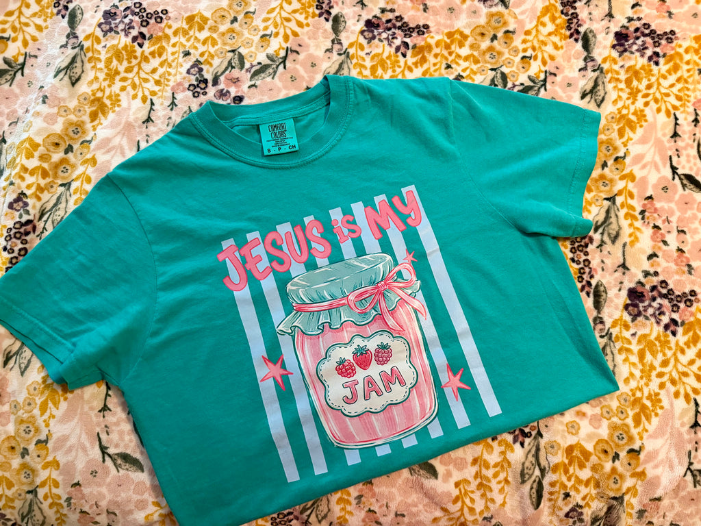 “Jesus Is My Jam” Comfort Colors Tee