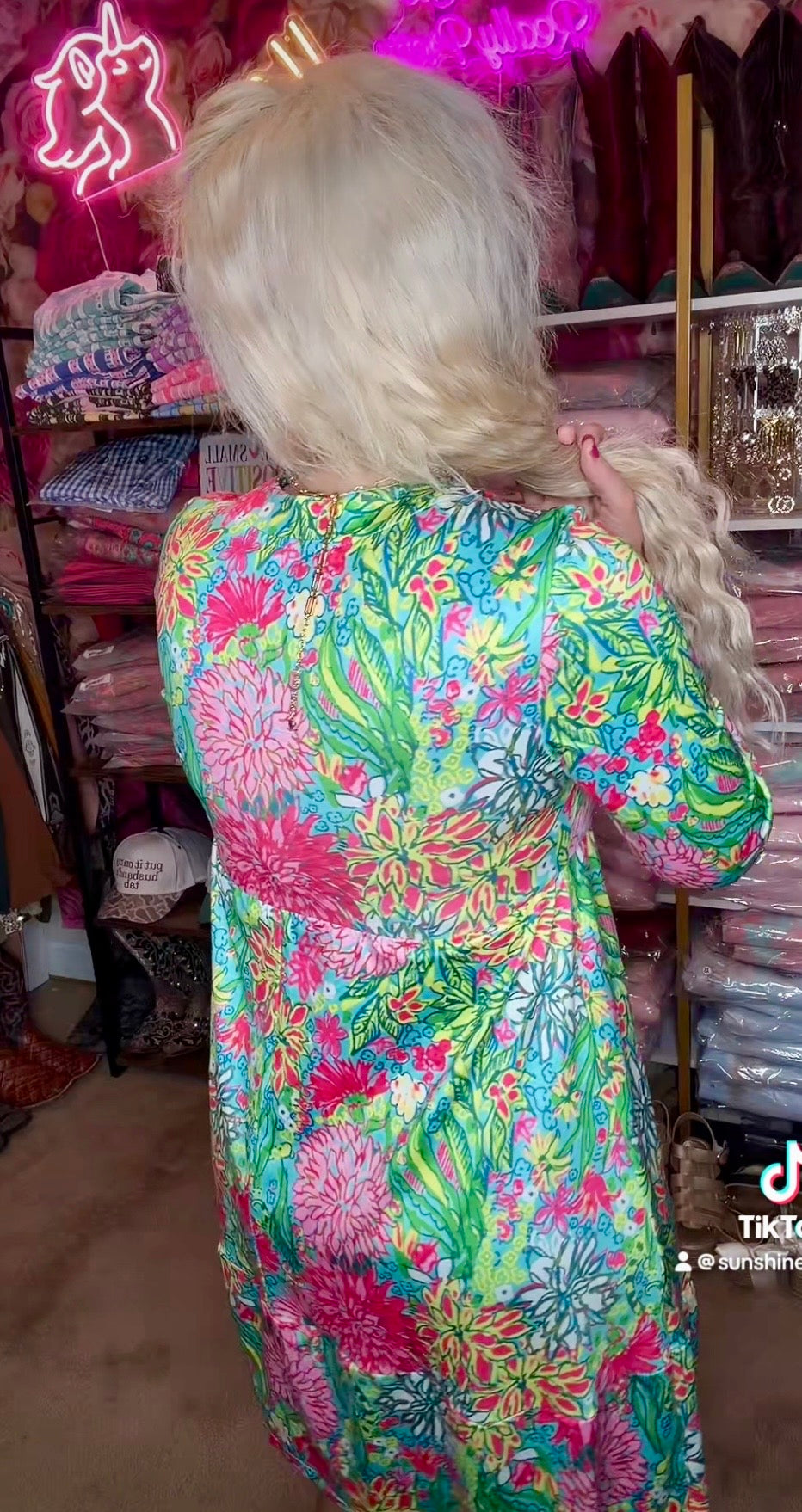 “All The Bright Flowers” Dress