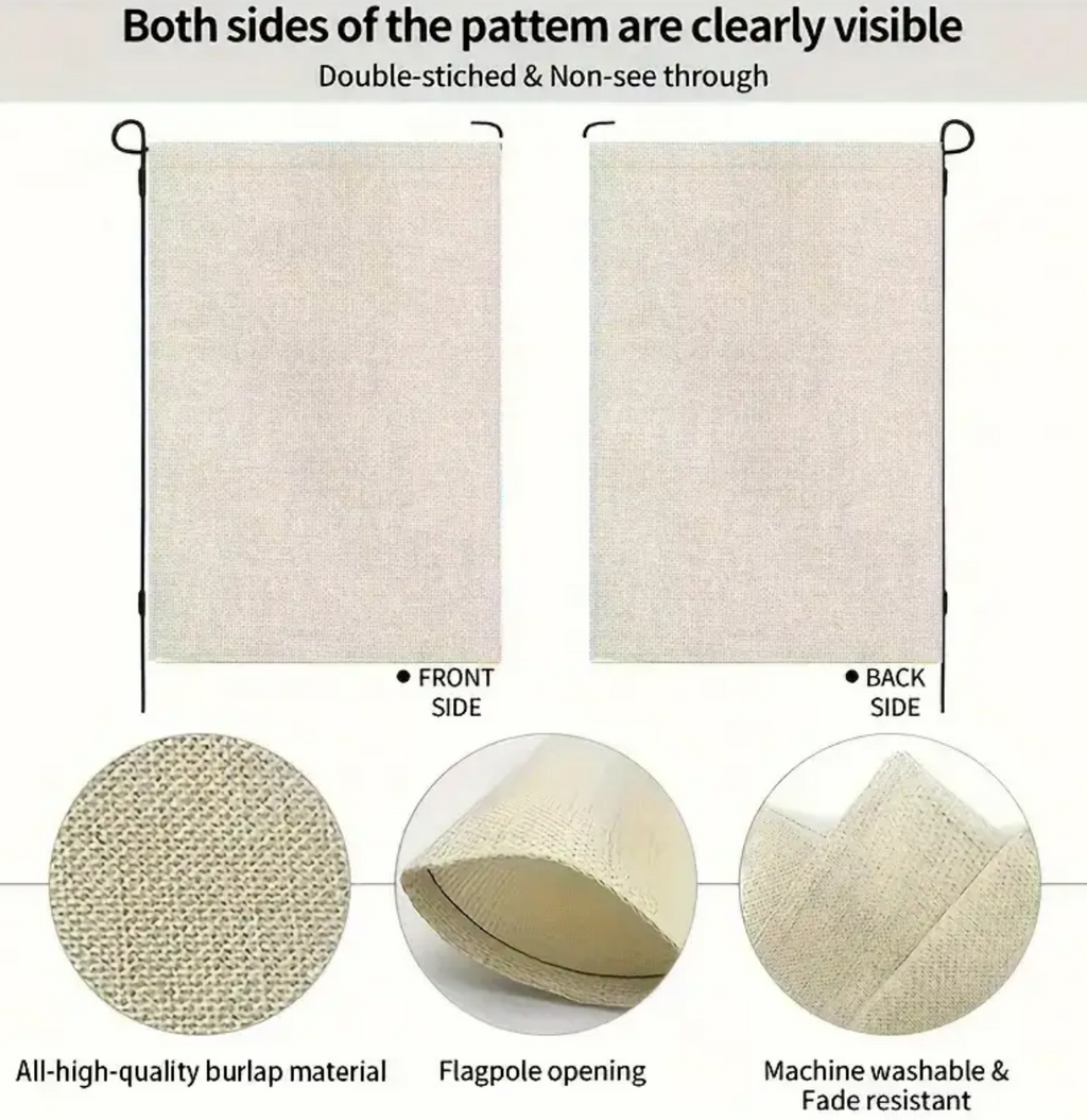 Pink Floral Chinoiserie Planter Garden Flag