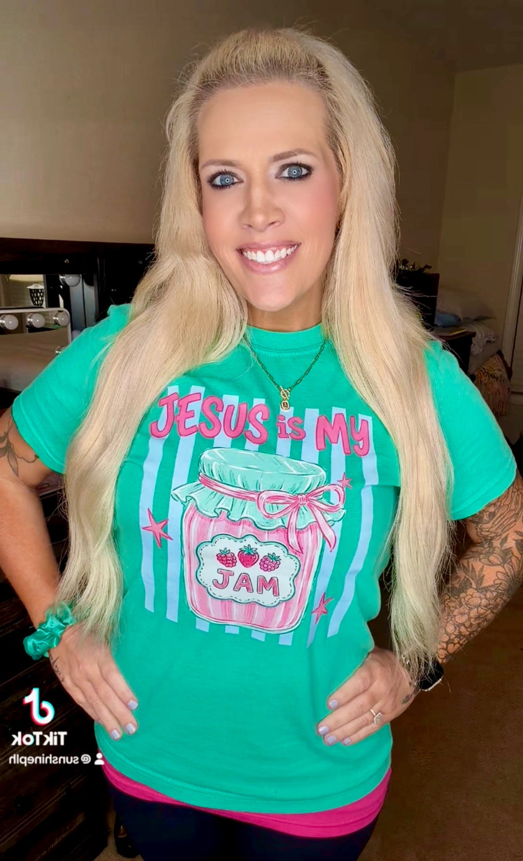 “Jesus Is My Jam” Comfort Colors Tee