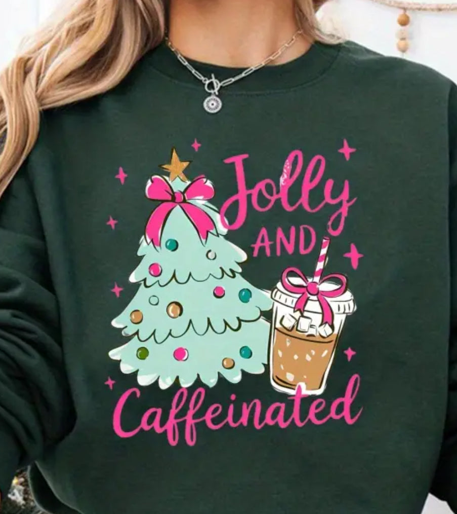 Jolly and Caffeinated Tee