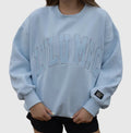 Lulu Mac Sweatshirt Monochrome Blue - Logo