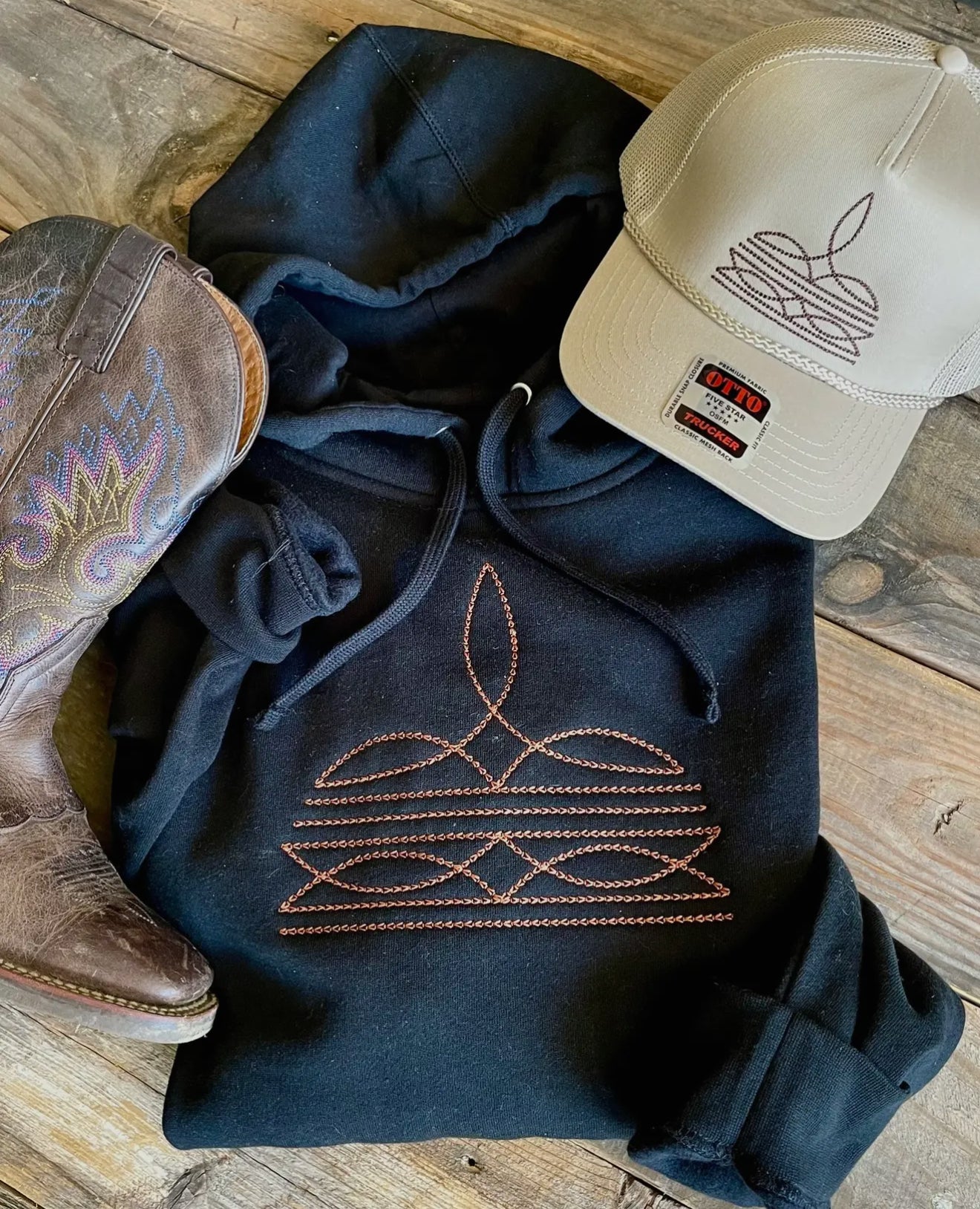 Boot Stitch Hoodie