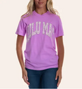 Viloet & Camo Logo Lulu Mac Tee
