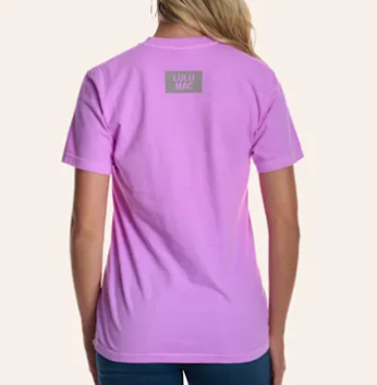 Viloet & Camo Logo Lulu Mac Tee