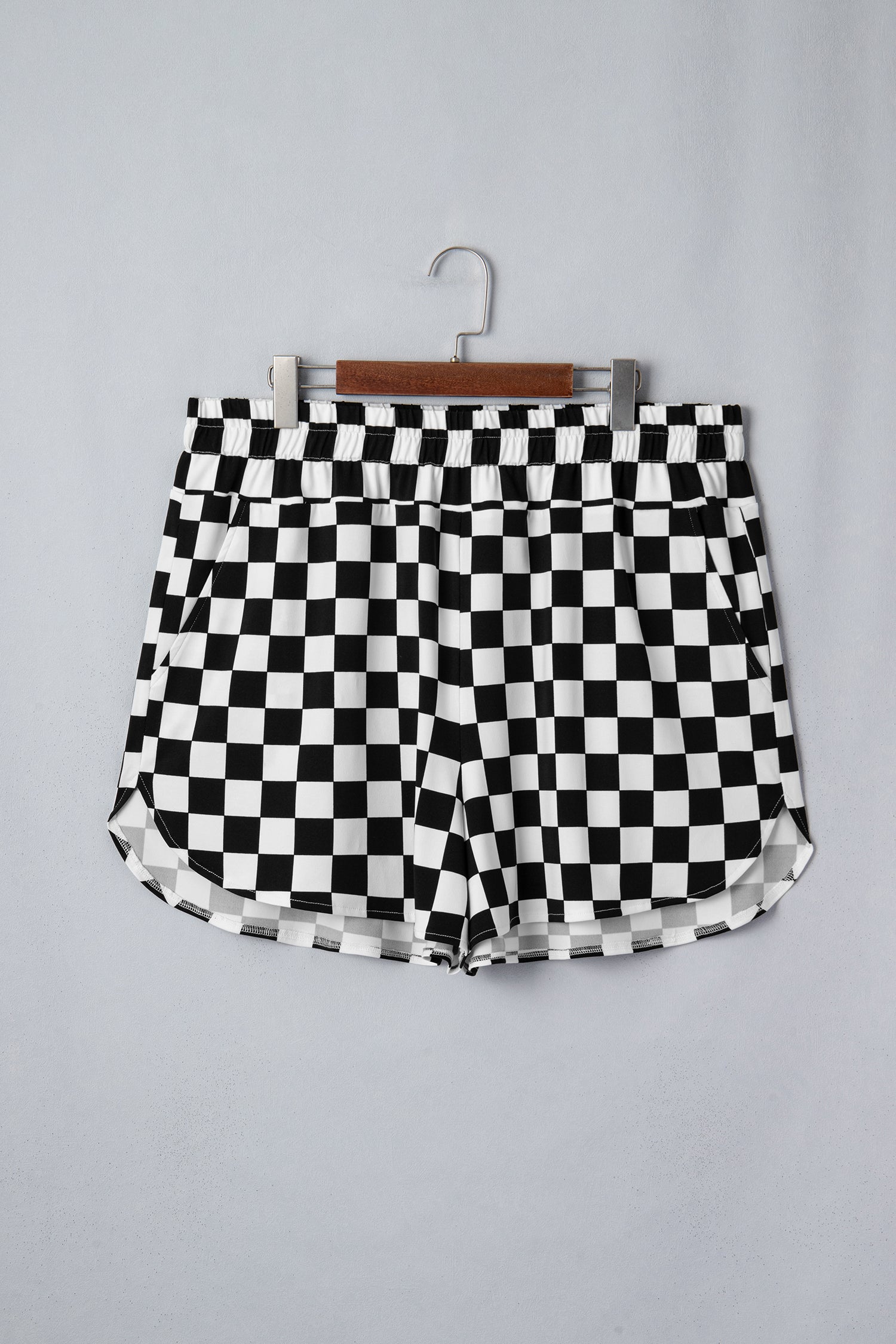 "Check Me Out" Plus Size Athleisure Shorts