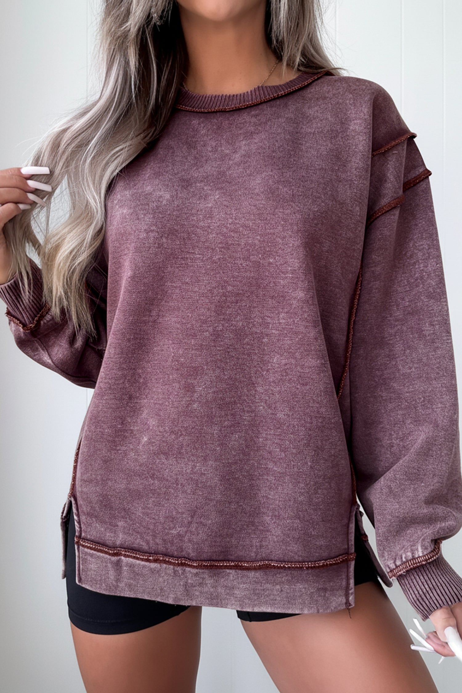 Mineral Wash Pullover