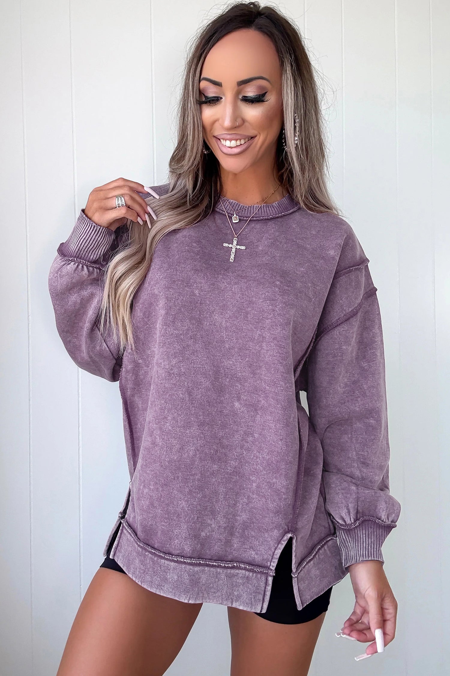 Mineral Wash Pullover