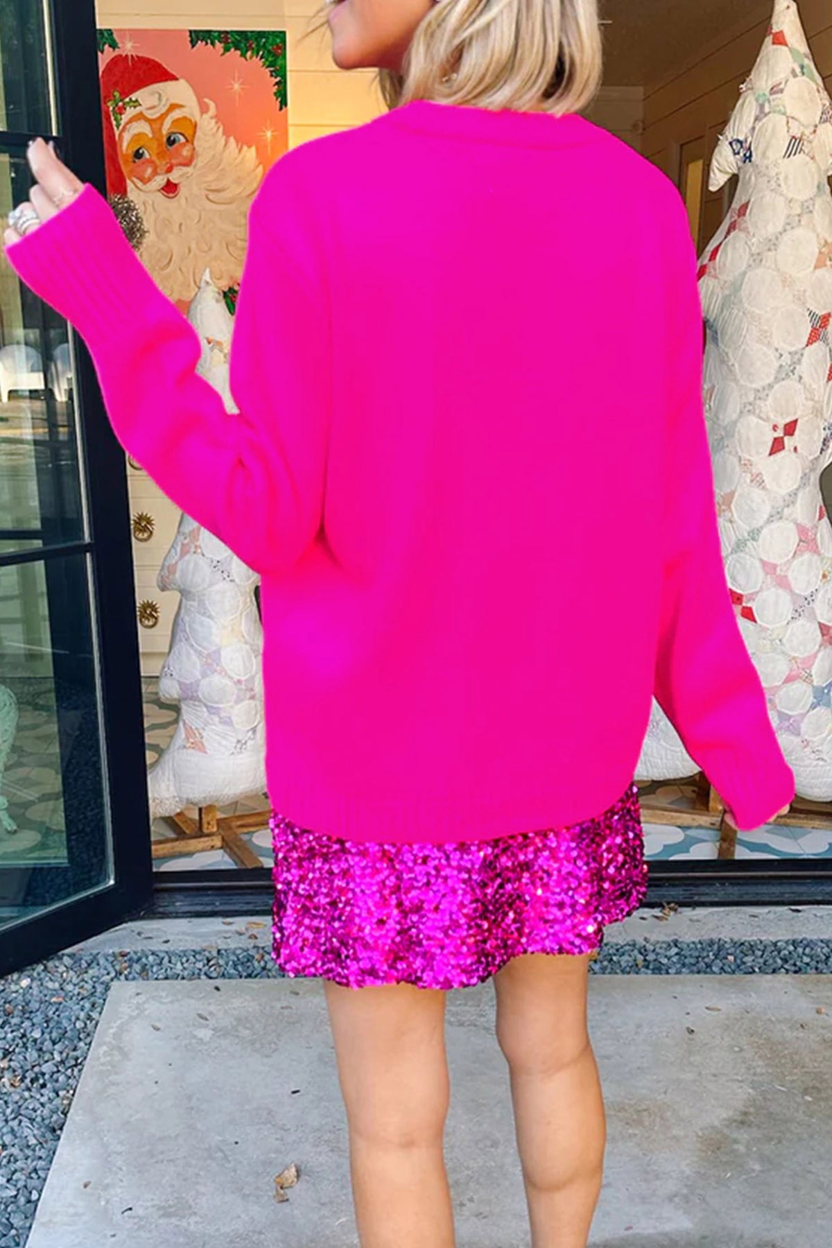 "Bold & Bright" Merry Sweater