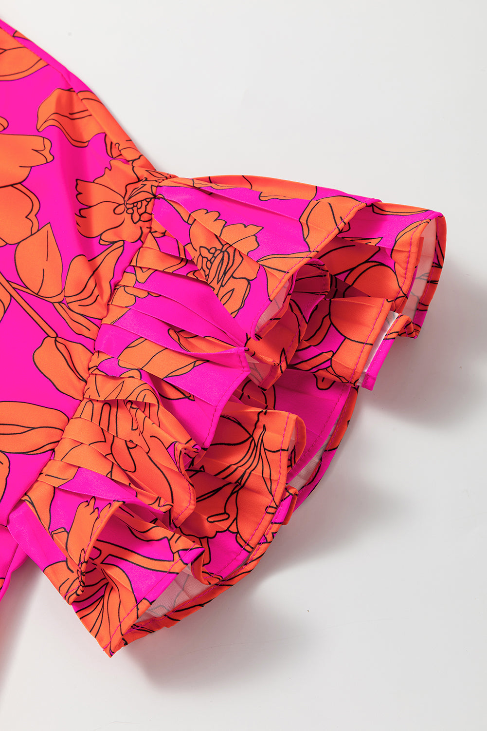 "Playful In Pink" Floral Dress