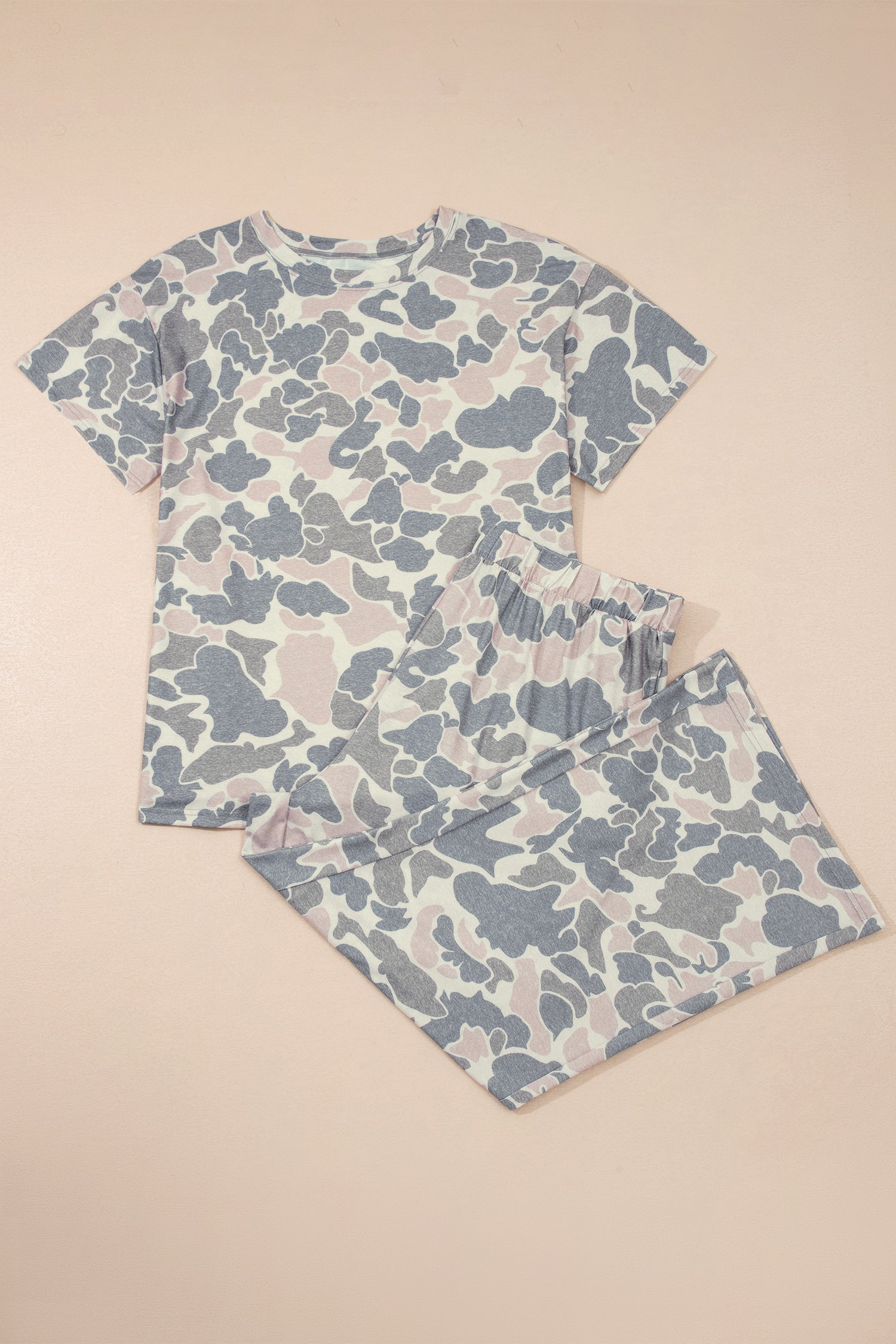 "Come Find Me" Camo Plus Size Pants Set