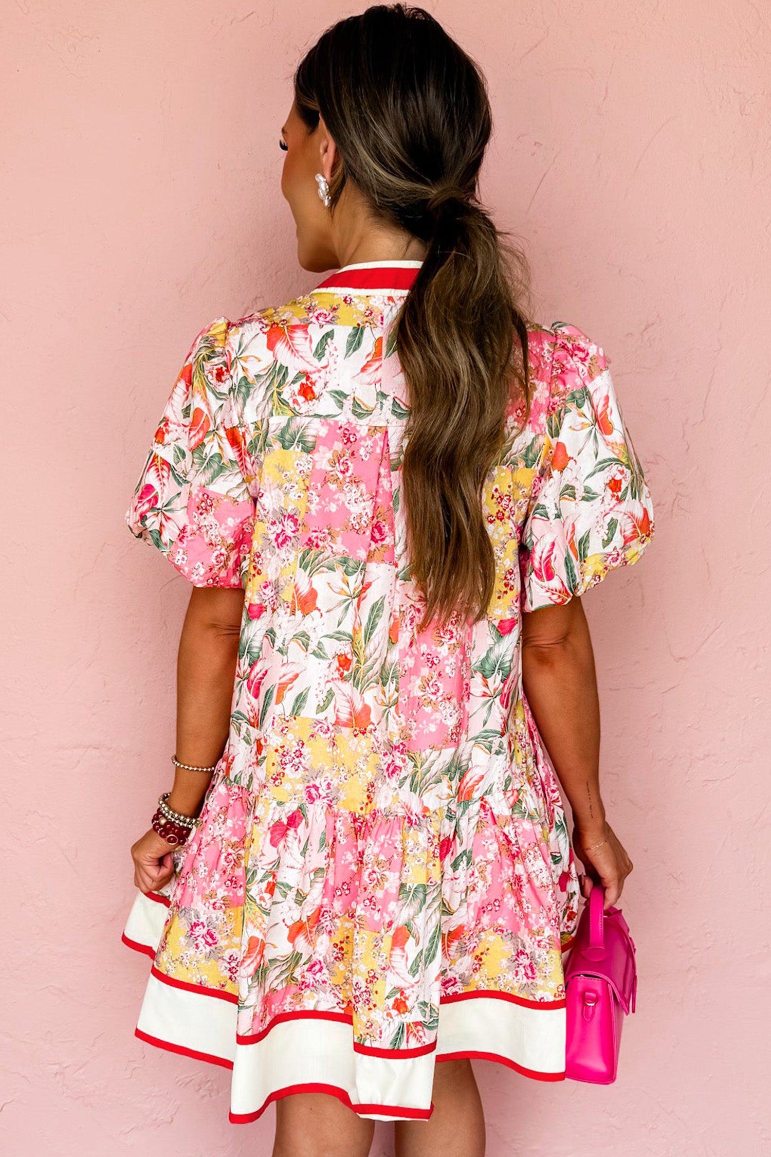 "Adorable In Floral" Dress
