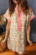 "Wild West" Western Print Shift Dress