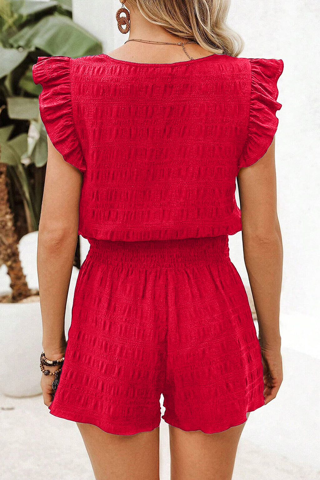“Bold & Beautiful” Textured Shorts Set