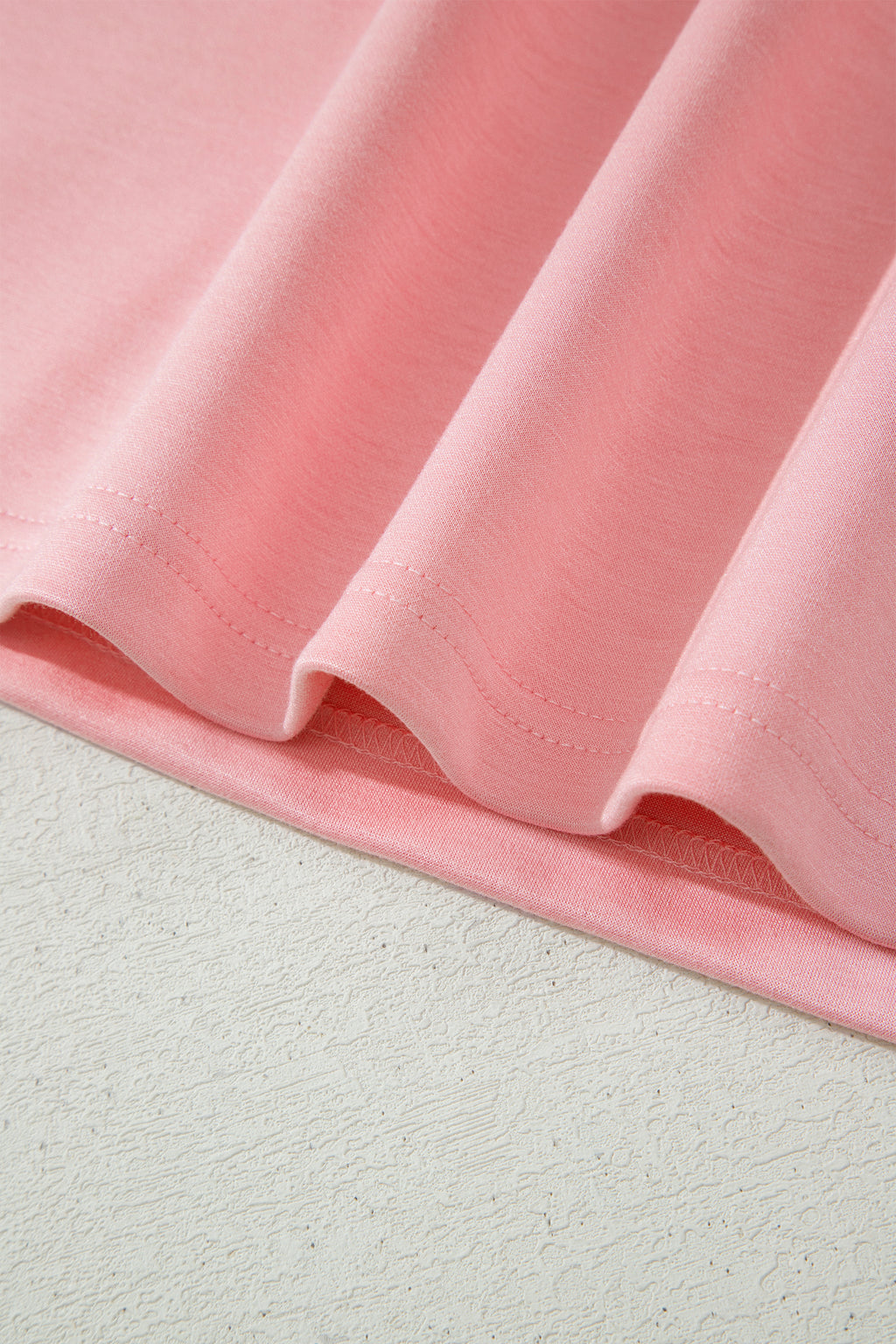 “Pose In Pink” Scalloped Short Set