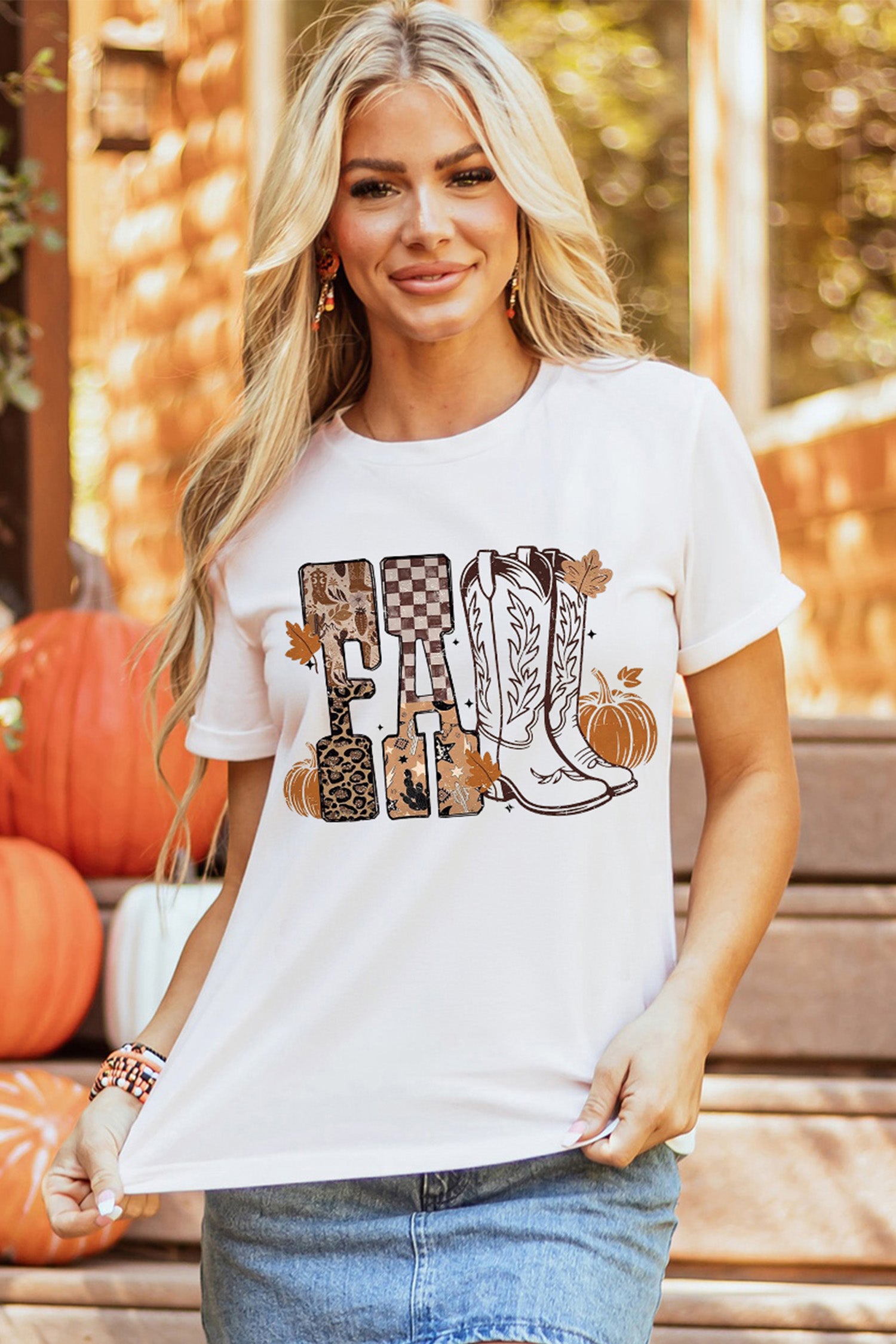 FALL Western Graphic T-Shirt