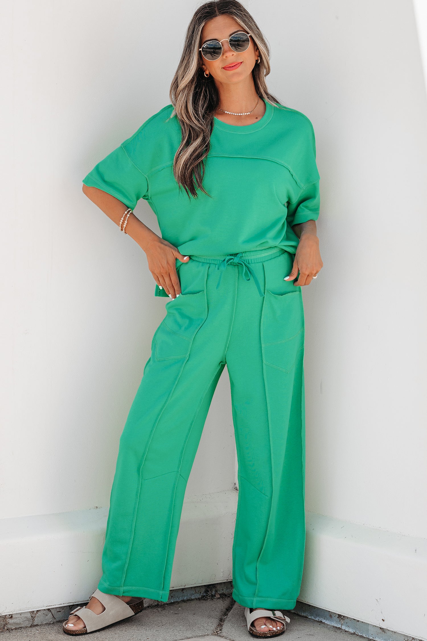 “Be Boxy” Tee & Pants Set