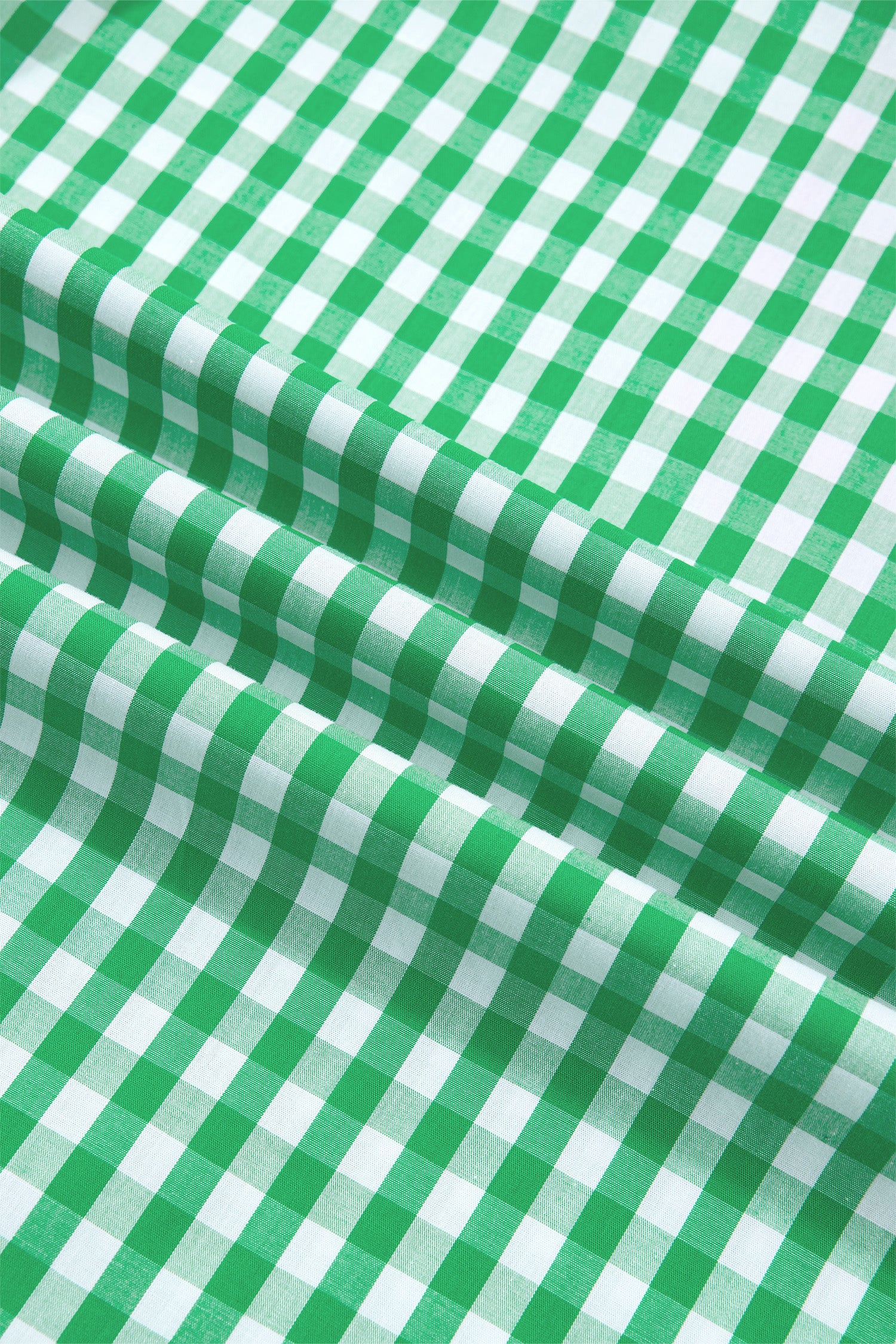 "Graceful In Green" Gingham Dress