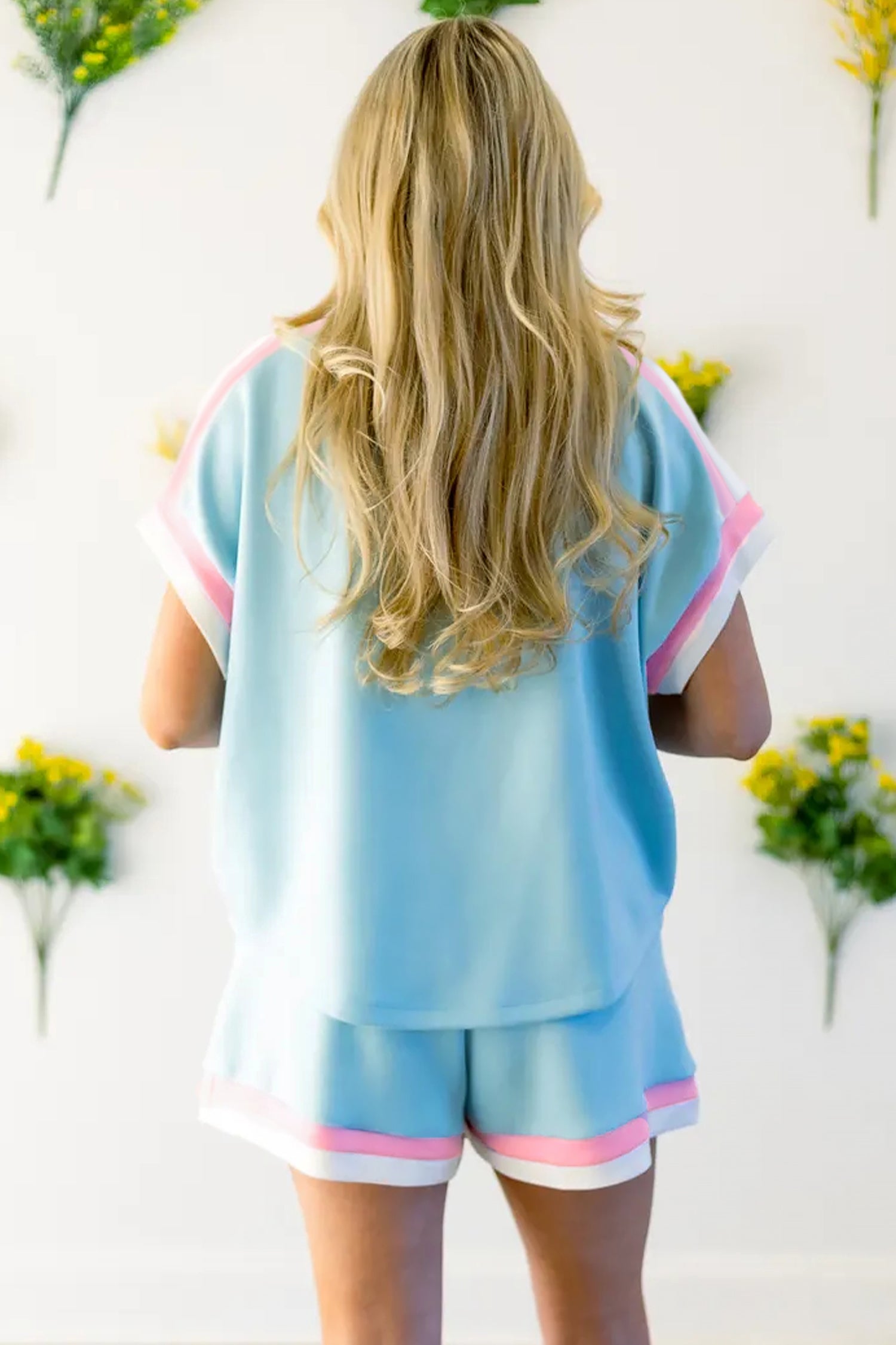 "Beautiful & Breezy" Shorts Set
