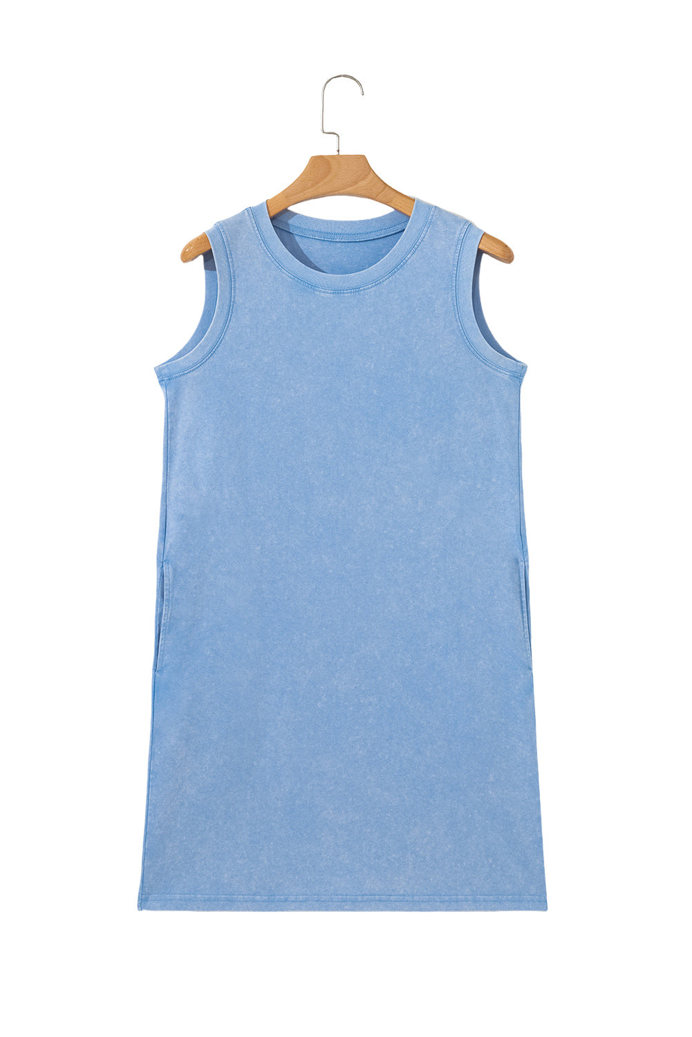 "Cool In Cotton" Mineral Wash Tank Dress