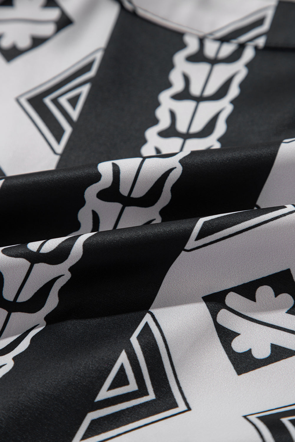 "Groovy In Geometric" Print Dress