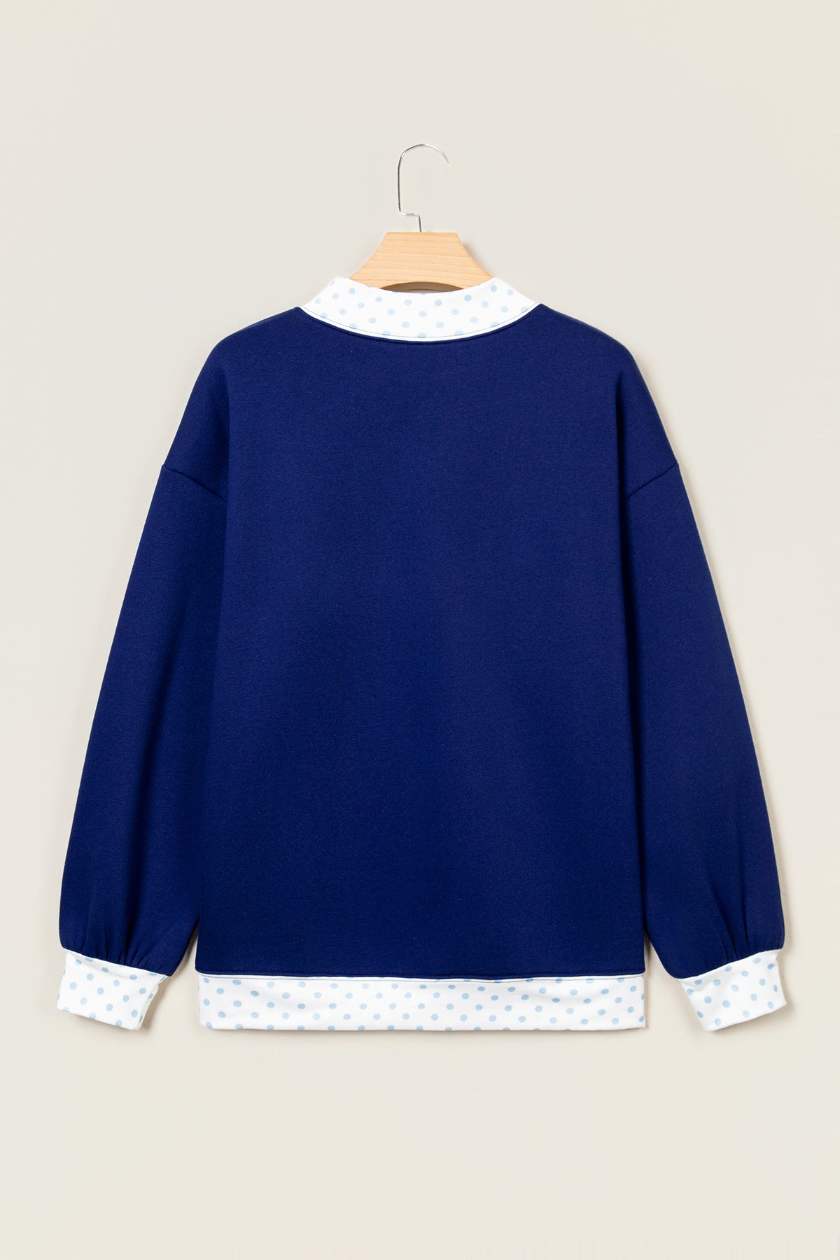 "GRACE" Mock Neck Sweatshirt