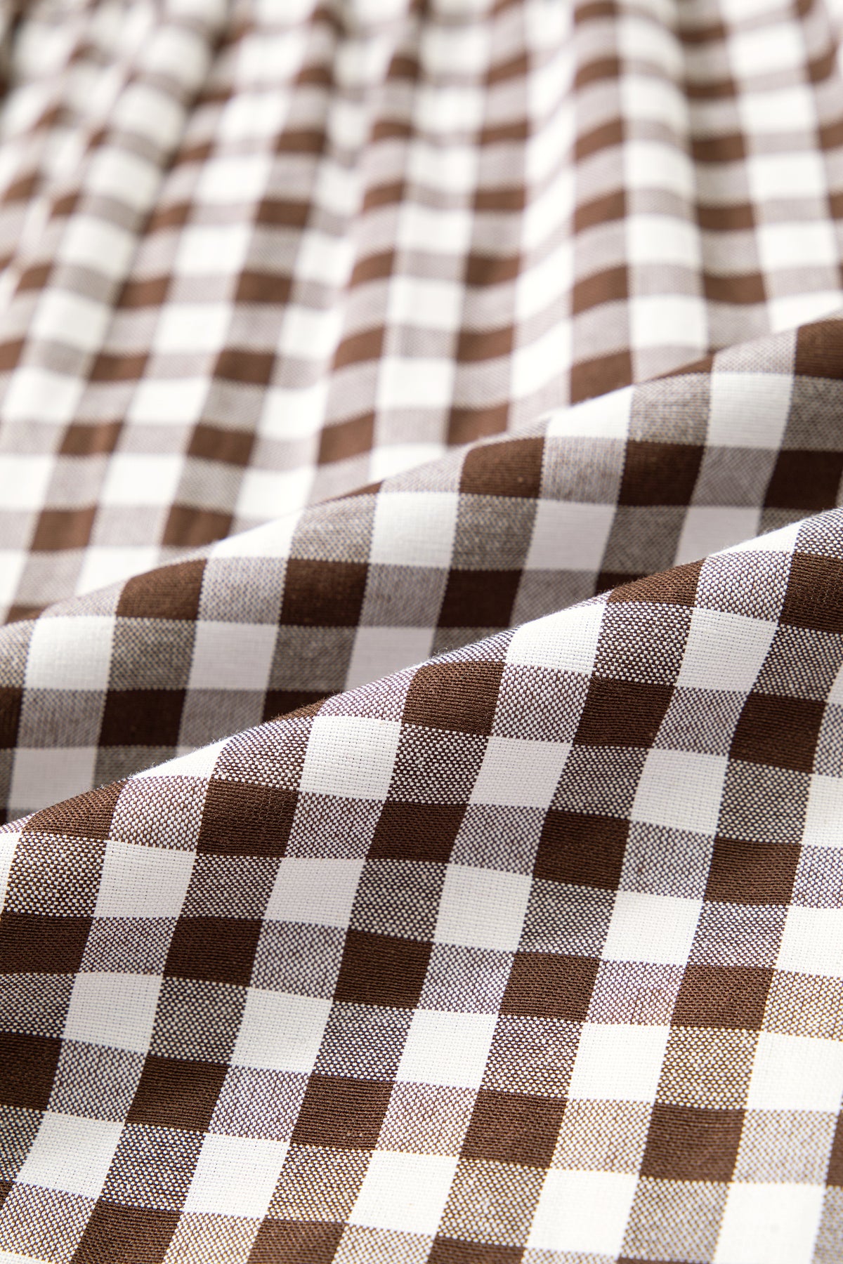 "Charming Brown" Plaid Shirt