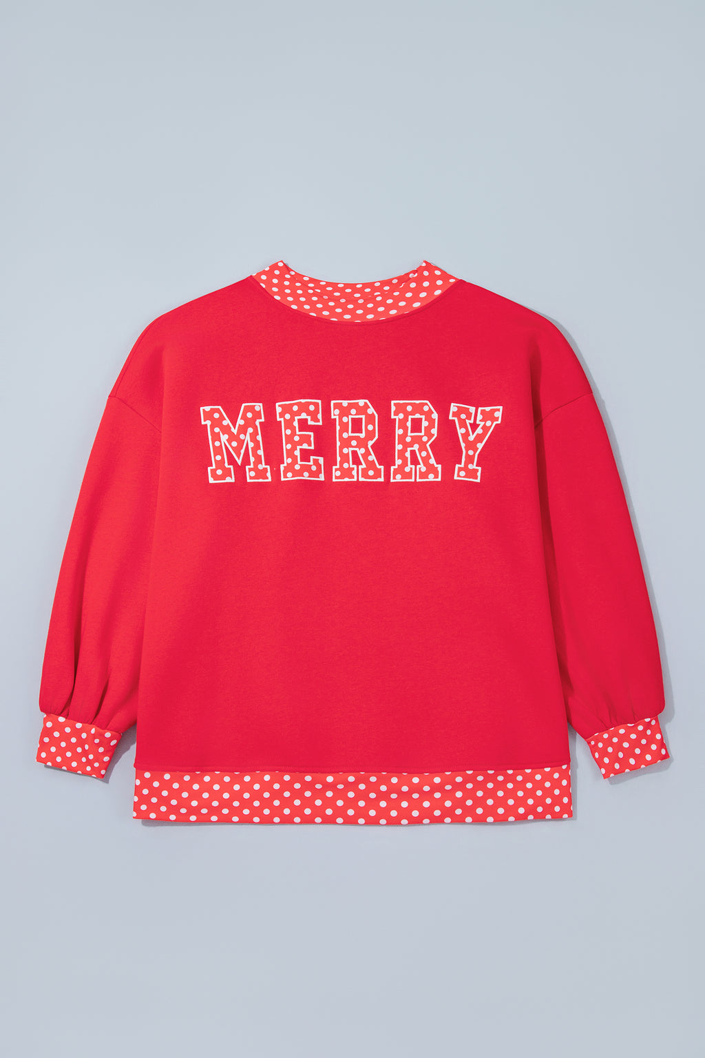 "Merry, Jolly, or HoHoHo" Plus Size Sweatshirt