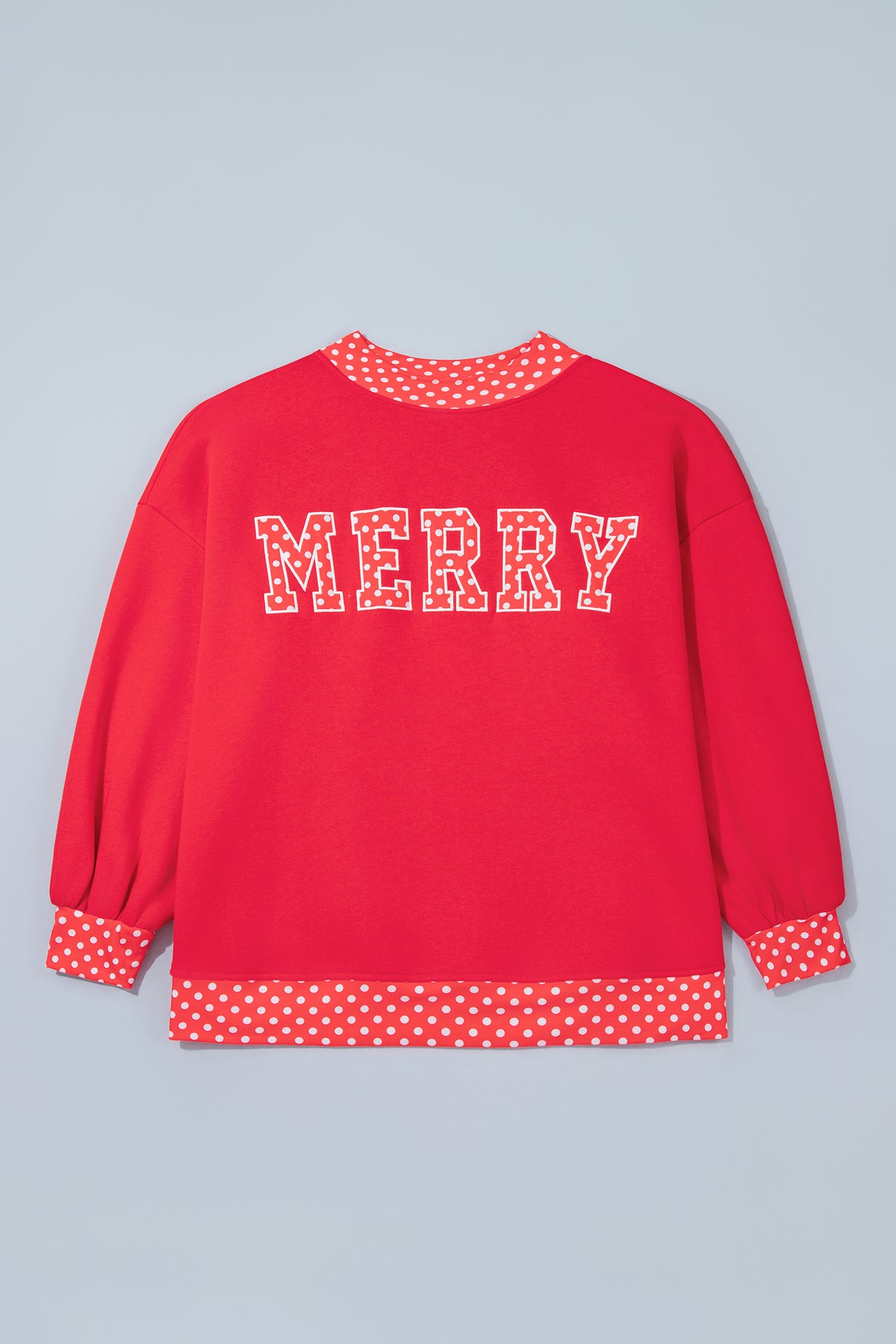 "Merry, Jolly, or HoHoHo" Plus Size Sweatshirt