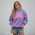 Lulu Mac Purple/Pink Logo Sweatshirt